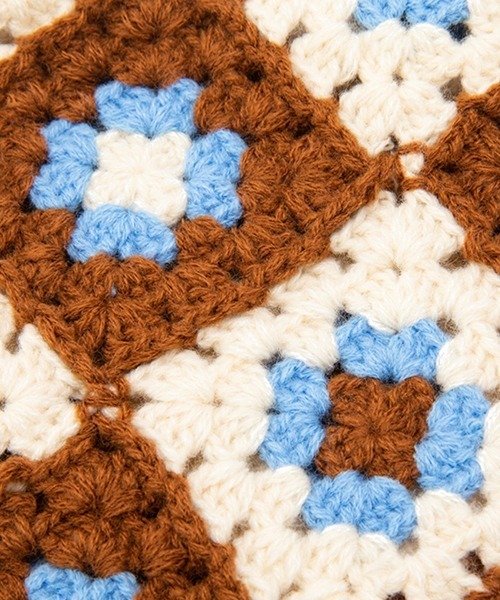 Casselini（キャセリーニ）の「Casselini(キャセリーニ)kidsクロシェモチーフ頭巾（ハット・キッズ・ホワイト/ブラック/ブラウン・FREE）」の15枚目の写真