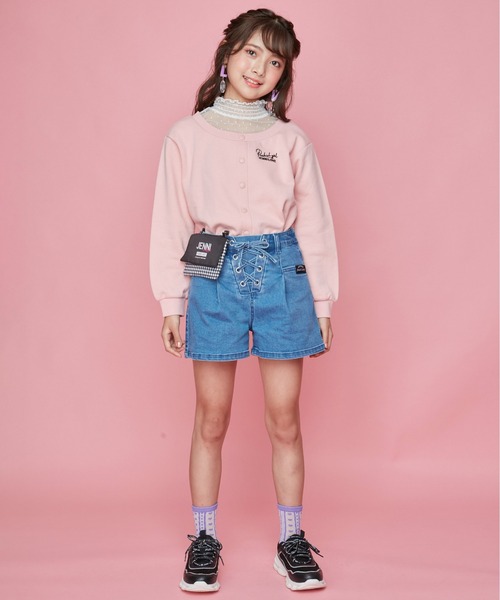 さーたん♡　ALGYサンダル　S.JENNIパジャマ　ソックス　おまとめ☆ ガーリーシースルークルーソックス（ソックス/靴下）｜JENNI