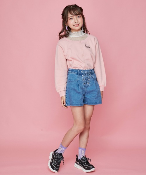 さーたん♡　ALGYサンダル　S.JENNIパジャマ　ソックス　おまとめ☆ ガーリーシースルークルーソックス（ソックス/靴下）｜JENNI