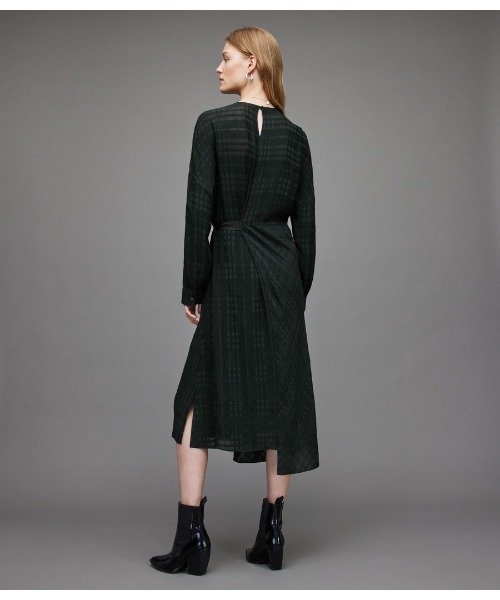 ALLSAINTS(オールセインツ)の「PENNY 2-IN-1 DRESS | PENNY 2-IN-1 ドレス・ワンピース(ワンピース・レディース・グリーン系その他・S/M/XS/L)」の5枚目の写真