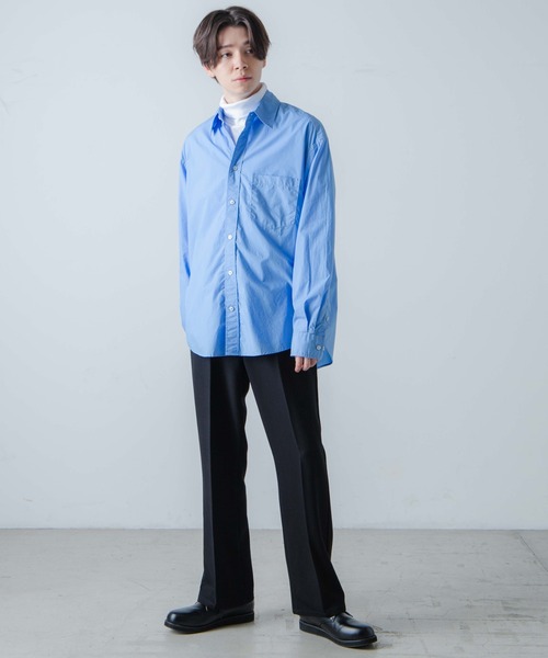 THE STANDARD（ザスタンダード）の「WEGO/スタンダードタートルネックロンTEE（Tシャツ/カットソー・メンズ・ホワイト/ブラック・LARGE/MEDIUM/SMALL）」の15枚目の写真