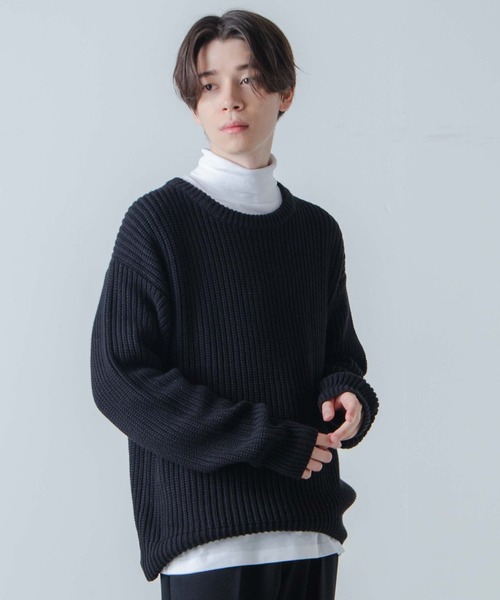 THE STANDARD（ザスタンダード）の「WEGO/スタンダードタートルネックロンTEE（Tシャツ/カットソー・メンズ・ホワイト/ブラック・LARGE/MEDIUM/SMALL）」の13枚目の写真