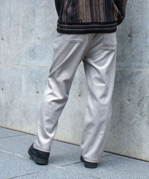 GLOSTER(グロスター)の「【GLOSTER/グロスター】スピンドルドレスジーンズ フレアパンツ スタプレ(その他パンツ・メンズ・チャコールグレー/ブラック/ダークブラウン/アイボリー・S/M/L)」の7枚目の写真