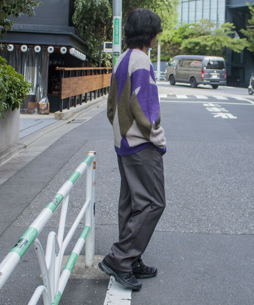 GLOSTER(グロスター)の「【GLOSTER/グロスター】スピンドルドレスジーンズ フレアパンツ スタプレ(その他パンツ・メンズ・チャコールグレー/ブラック/ダークブラウン/アイボリー・S/M/L)」の15枚目の写真