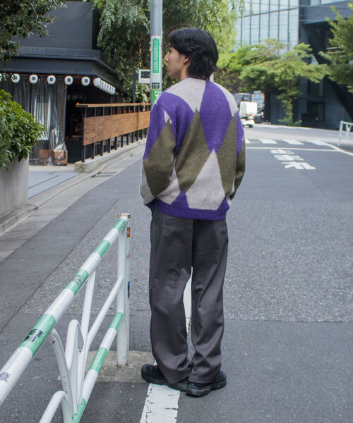 GLOSTER(グロスター)の「【GLOSTER/グロスター】スピンドルドレスジーンズ フレアパンツ スタプレ(その他パンツ・メンズ・チャコールグレー/ブラック/ダークブラウン/アイボリー・S/M/L)」の16枚目の写真