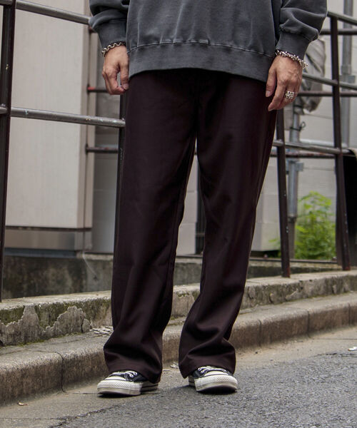 GLOSTER(グロスター)の「【GLOSTER/グロスター】スピンドルドレスジーンズ フレアパンツ スタプレ(その他パンツ・メンズ・チャコールグレー/ブラック/ダークブラウン/アイボリー・S/M/L)」の17枚目の写真