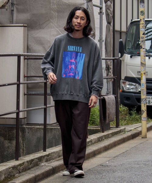 GLOSTER(グロスター)の「【GLOSTER/グロスター】スピンドルドレスジーンズ フレアパンツ スタプレ(その他パンツ・メンズ・チャコールグレー/ブラック/ダークブラウン/アイボリー・S/M/L)」の18枚目の写真