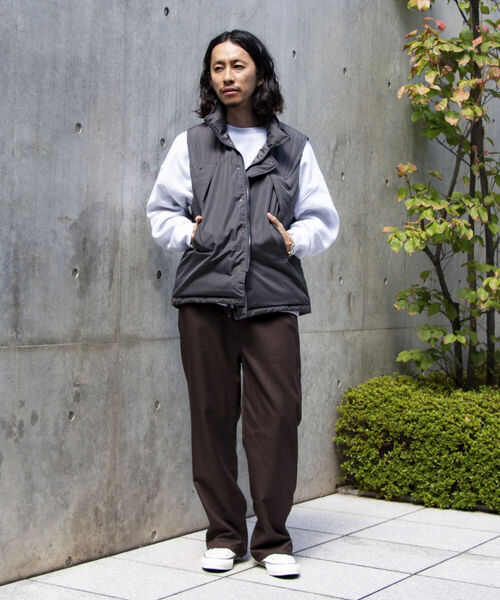 GLOSTER(グロスター)の「【GLOSTER/グロスター】スピンドルドレスジーンズ フレアパンツ スタプレ(その他パンツ・メンズ・チャコールグレー/ブラック/ダークブラウン/アイボリー・S/M/L)」の20枚目の写真