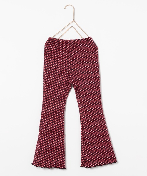 LOWRYS FARM（ローリーズファーム）の「フラワーカットＪＱパンツ　165772（その他パンツ・キッズ・ブラック/イエロー/レッド・110cm/120cm/130cm/140cm/150cm）」の4枚目の写真