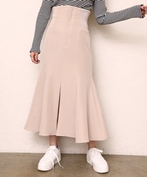 one after another NICE CLAUP | スタイルアップが叶う。ウエストリブスリットスカート(スカート)