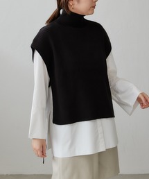 Lui's | ハイネックニットベスト(ニット/セーター)