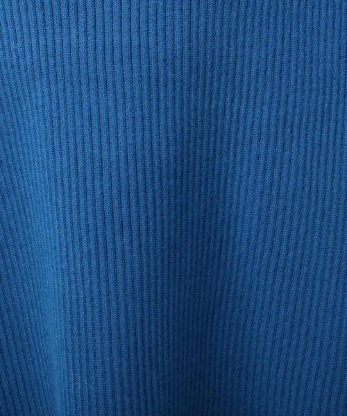 Lui's(ルイス)の「ハイネックニットベスト(ニット/セーター・レディース・オフホワイト/ブラック/ブルー・FREE)」の10枚目の写真