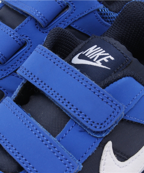 NIKE(ナイキ)の「キッズ ジュニア ナイキ ベルクロスニーカー NIKE MD RUNNER PSV 652965-414(スニーカー・キッズ・ブルー・17cm/18cm/19cm/20cm)」の10枚目の写真
