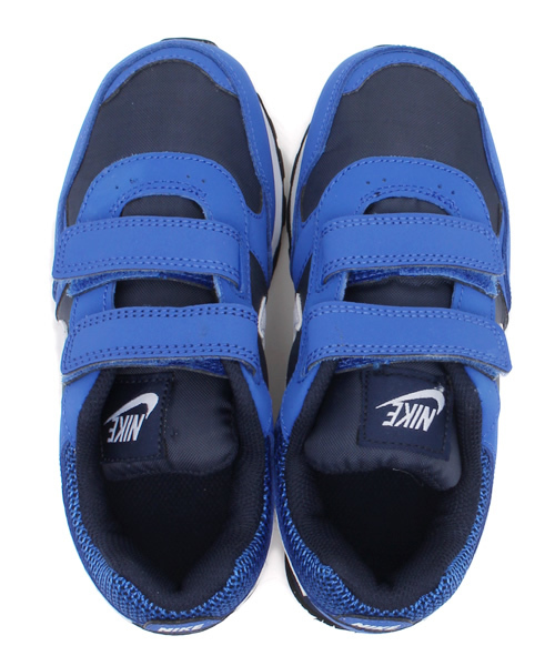 NIKE(ナイキ)の「キッズ ジュニア ナイキ ベルクロスニーカー NIKE MD RUNNER PSV 652965-414(スニーカー・キッズ・ブルー・17cm/18cm/19cm/20cm)」の5枚目の写真