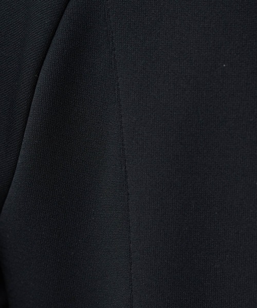 CITY TOKYO（シティトウキョウ）の「【洗える】ハーフジップジャージワンピース（ワンピース・レディース・ブラック/カーキ/モカ・1/2）」の15枚目の写真