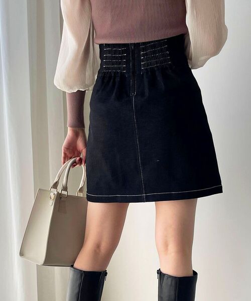 MAJESTIC LEGON(マジェスティックレゴン)の「サイドスリットスカパン(その他パンツ・レディース・ブラック/ブラウン/ブラック系その他・MEDIUM)」の15枚目の写真