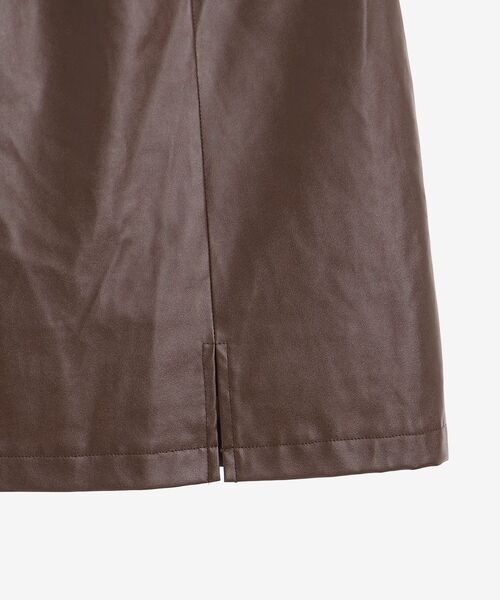 MAJESTIC LEGON(マジェスティックレゴン)の「サイドスリットスカパン(その他パンツ・レディース・ブラック/ブラウン/ブラック系その他・MEDIUM)」の8枚目の写真