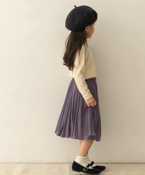 URBAN RESEARCH DOORS（アーバンリサーチドアーズ）の「『親子リンク』ランダムプリーツスカート(KIDS)（その他パンツ・キッズ・パープル/キャメル・120/105/135）」の7枚目の写真