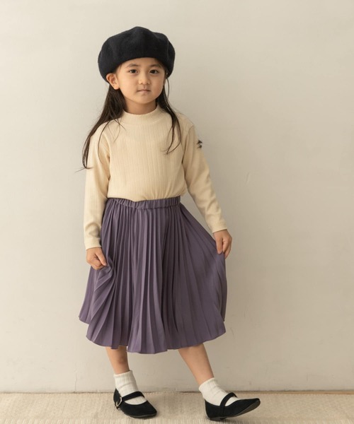 URBAN RESEARCH DOORS（アーバンリサーチドアーズ）の「『親子リンク』ランダムプリーツスカート(KIDS)（その他パンツ・キッズ・パープル/キャメル・120/105/135）」の10枚目の写真
