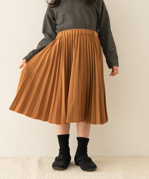 URBAN RESEARCH DOORS（アーバンリサーチドアーズ）の「『親子リンク』ランダムプリーツスカート(KIDS)（その他パンツ・キッズ・パープル/キャメル・120/105/135）」の15枚目の写真