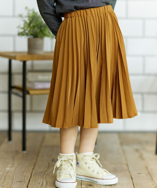 URBAN RESEARCH DOORS（アーバンリサーチドアーズ）の「『親子リンク』ランダムプリーツスカート(KIDS)（その他パンツ・キッズ・パープル/キャメル・120/105/135）」の20枚目の写真