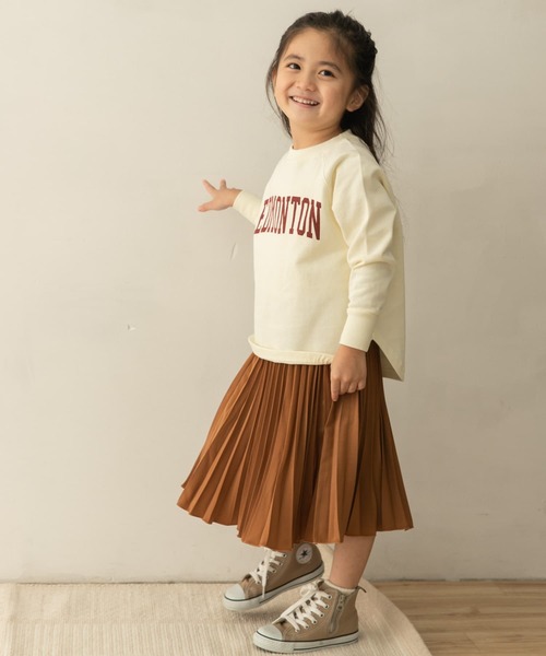 URBAN RESEARCH DOORS（アーバンリサーチドアーズ）の「『親子リンク』ランダムプリーツスカート(KIDS)（その他パンツ・キッズ・パープル/キャメル・120/105/135）」の21枚目の写真