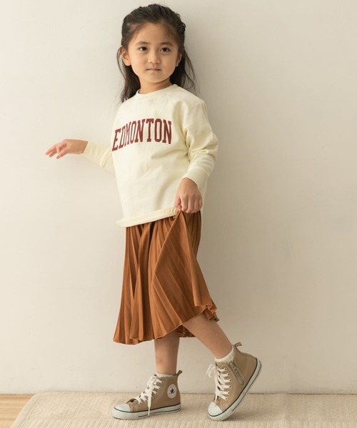URBAN RESEARCH DOORS（アーバンリサーチドアーズ）の「『親子リンク』ランダムプリーツスカート(KIDS)（その他パンツ・キッズ・パープル/キャメル・120/105/135）」の22枚目の写真