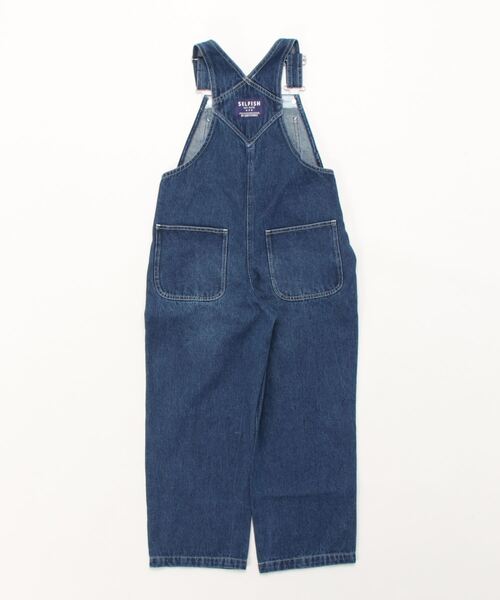 by LOVEiT(バイラビット)の「ダメージオーバーオール(サロペット/オーバーオール・キッズ・ブルー/ネイビー・160cm/140cm/150cm/130cm/120cm)」の3枚目の写真