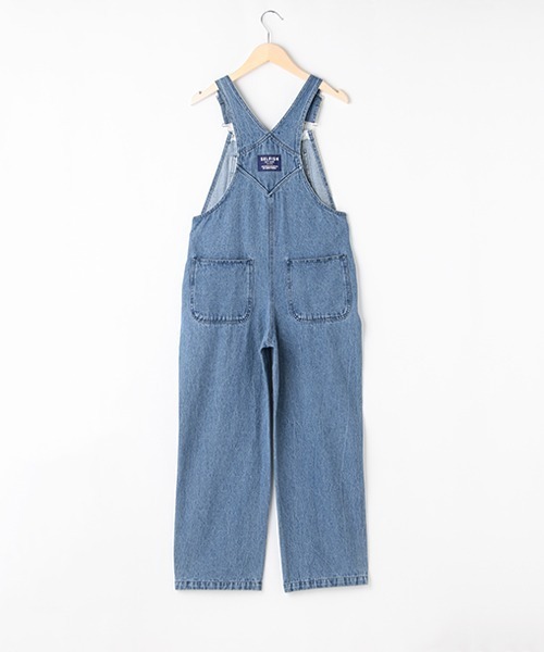 by LOVEiT(バイラビット)の「ダメージオーバーオール(サロペット/オーバーオール・キッズ・ブルー/ネイビー・160cm/140cm/150cm/130cm/120cm)」の6枚目の写真