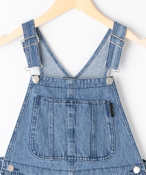 by LOVEiT(バイラビット)の「ダメージオーバーオール(サロペット/オーバーオール・キッズ・ブルー/ネイビー・160cm/140cm/150cm/130cm/120cm)」の7枚目の写真