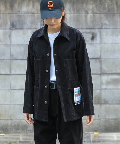 WAIPER.inc(ワイパーインク)の「ユニバーサルオーバーオール U2133225-A CORDUROY COVERALL(カバーオール・メンズ・ダークブラウン/ブラック/ベージュ/グレー・L/M/XL/S)」の2枚目の写真