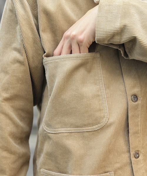 WAIPER.inc(ワイパーインク)の「ユニバーサルオーバーオール U2133225-A CORDUROY COVERALL(カバーオール・メンズ・ダークブラウン/ブラック/ベージュ/グレー・L/M/XL/S)」の18枚目の写真