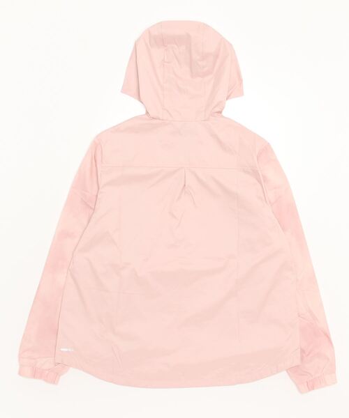 PUMA（プーマ）の「プーマ PUMA AOP ウラトリコット ウーブンジャケット_Aラインシルエット（ナイロンジャケット・レディース・スモークピンク/ベージュ/ブラック・L/M/S/XL）」の4枚目の写真