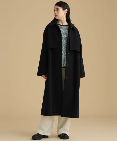 Ray BEAMS（レイビームス）の「Ray BEAMS / フリンジ ヨーク メランジ プルオーバー（ニット/セーター・レディース・ベージュ/グリーン・ONE SIZE）」の10枚目の写真