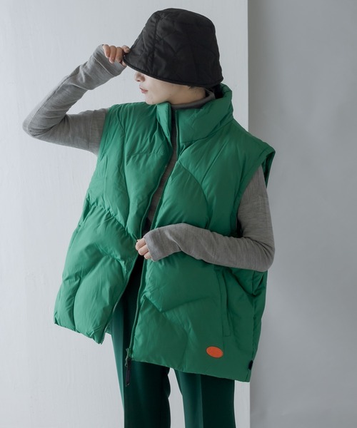 PUMA(プーマ)の「【PUMA×PAM(プーマ×パム)】 PUFFER JACKET(その他アウター・レディース・グリーン/バイオレット・MEDIUM)」の15枚目の写真