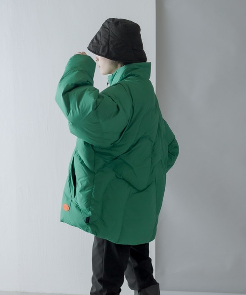 PUMA(プーマ)の「【PUMA×PAM(プーマ×パム)】 PUFFER JACKET(その他アウター・レディース・グリーン/バイオレット・MEDIUM)」の7枚目の写真