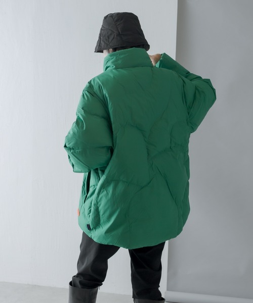 PUMA(プーマ)の「【PUMA×PAM(プーマ×パム)】 PUFFER JACKET(その他アウター・レディース・グリーン/バイオレット・MEDIUM)」の8枚目の写真