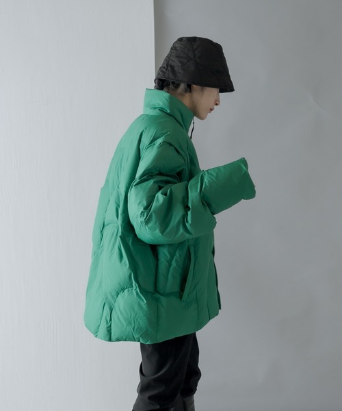 PUMA(プーマ)の「【PUMA×PAM(プーマ×パム)】 PUFFER JACKET(その他アウター・レディース・グリーン/バイオレット・MEDIUM)」の10枚目の写真