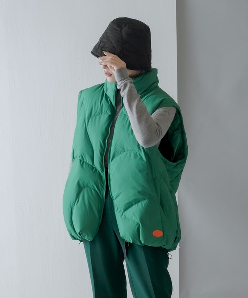 PUMA(プーマ)の「【PUMA×PAM(プーマ×パム)】 PUFFER JACKET(その他アウター・レディース・グリーン/バイオレット・MEDIUM)」の19枚目の写真