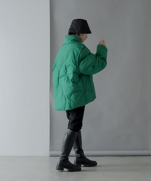 PUMA(プーマ)の「【PUMA×PAM(プーマ×パム)】 PUFFER JACKET(その他アウター・レディース・グリーン/バイオレット・MEDIUM)」の20枚目の写真