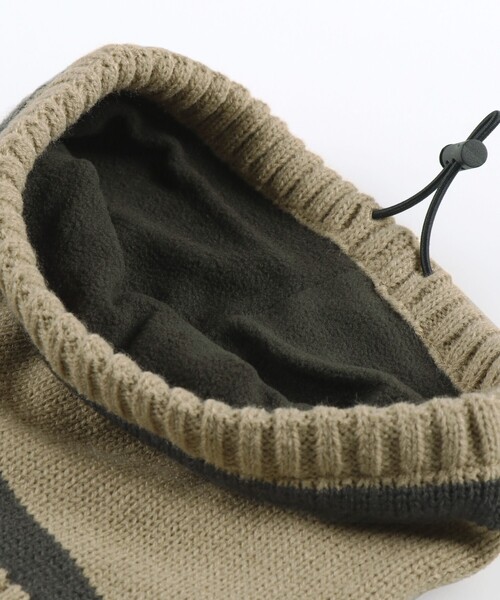 BRANSHES（ブランシェス）の「ネックウォーマー（ネックウォーマー/スヌード・キッズ・ベージュ/ブラック・FREE）」の4枚目の写真