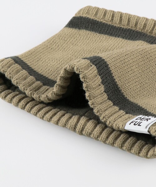 BRANSHES（ブランシェス）の「ネックウォーマー（ネックウォーマー/スヌード・キッズ・ベージュ/ブラック・FREE）」の6枚目の写真