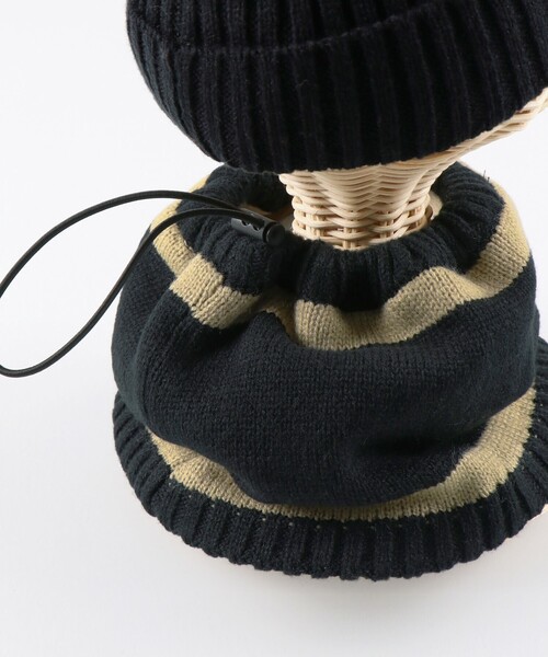 BRANSHES（ブランシェス）の「ネックウォーマー（ネックウォーマー/スヌード・キッズ・ベージュ/ブラック・FREE）」の16枚目の写真