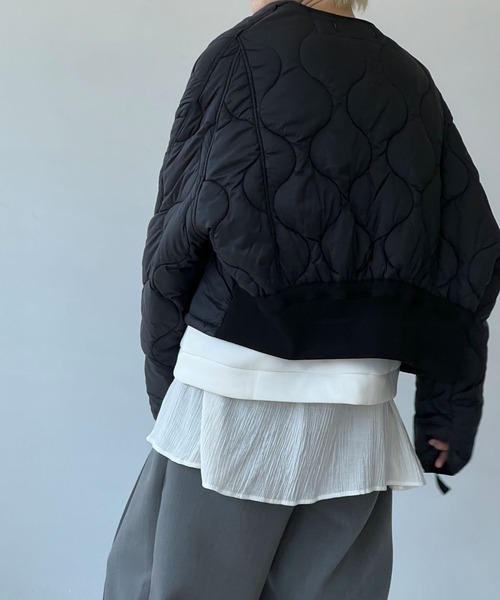 ミリタリー ライナーデザインジャケット chw22a140-ファッション通販