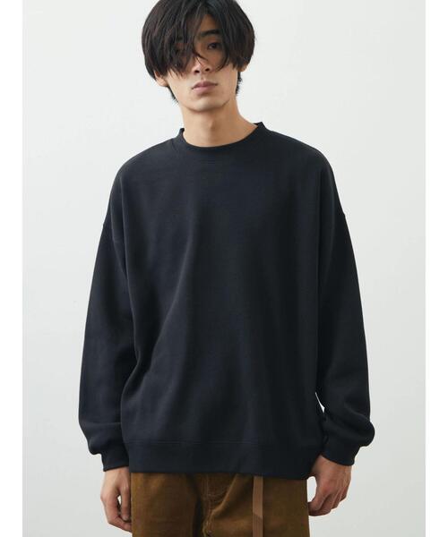 CRAFT STANDARD BOUTIQUE（クラフトスタンダードブティック）の「ニットフリーススウェット（ニット/セーター・メンズ・チャコールグレー/アイボリー/グレイッシュベージュ/ブラック・M/L）」の17枚目の写真