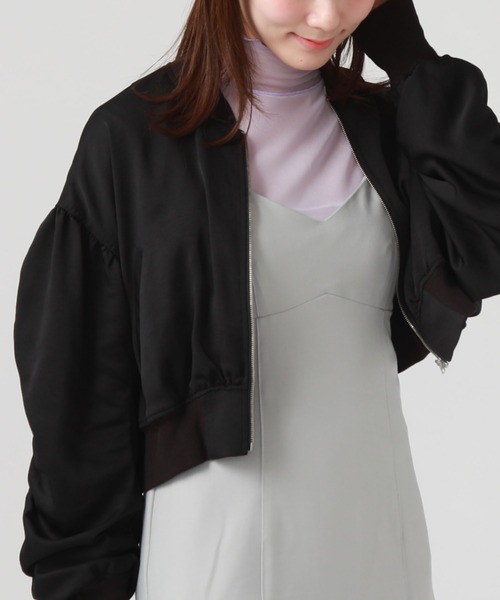 archives（アルシーヴ）の「袖ギャザーMA－1（MA-1）」 - WEAR