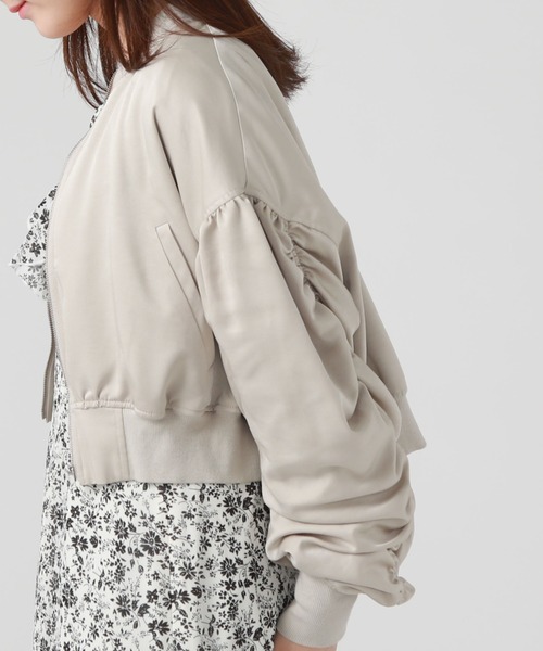 archives - 3点あきアルシーヴ 袖ギャザーＭＡ－１ archives（アルシーヴ）の「袖ギャザーMA－1（MA-1）」 - WEAR