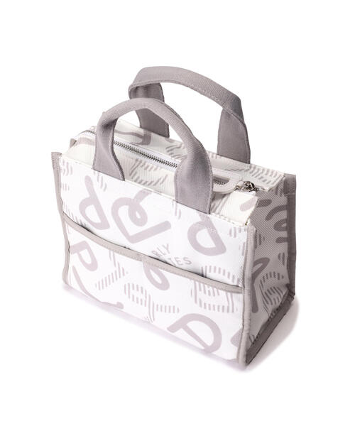 PEARLY GATES】モヤモヤ柄 カートバッグ ＜もやっとロゴ＞ (UNISEX)