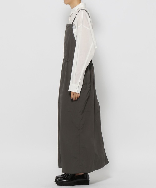 LEPSIM（レプシィム）の「ナイロンミリタリーキャミワンピース　188215（ワンピース・レディース・カーキ/チャコールグレー・FREE）」の8枚目の写真