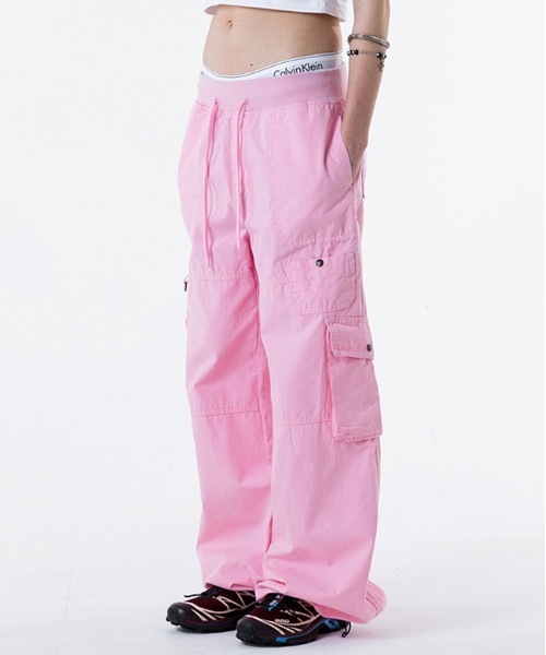 【RUNNING HIGH 】リップストップ バンディング カーゴパンツ / 23SS_RIPSTOP BANDING CARGO PANTS